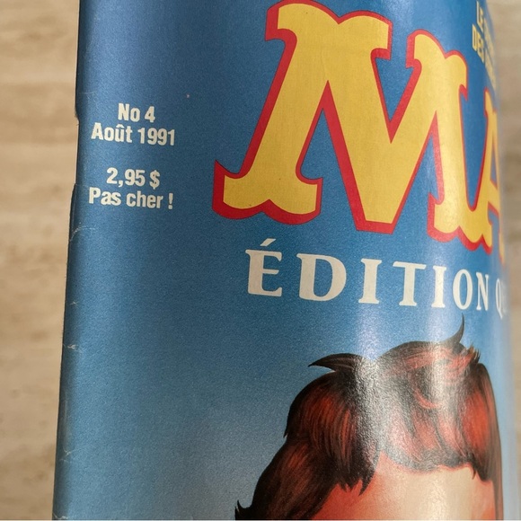Mad Magazine Quebec edition in French, Issue No. 4 August 1991 - Picture 6 of 14